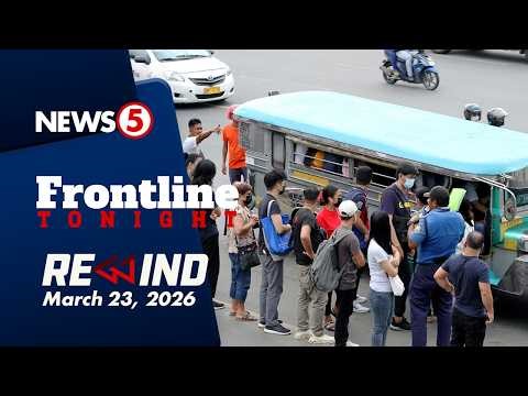 Frontline Tonight Rewind | March 23, 2026 #FrontlineRewind
