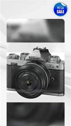 Nikon Mirrorless Z fc 20.9 MP Body with NIKKOR Z 28mm f/2.8 [SE] Lens with Additional Battery, Ca...
