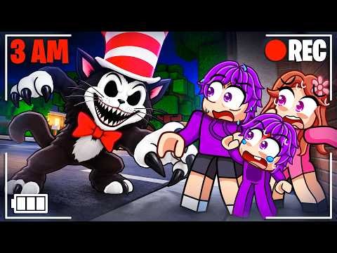 We Caught CAT IN THE HAT On Our SECURITY CAMERA