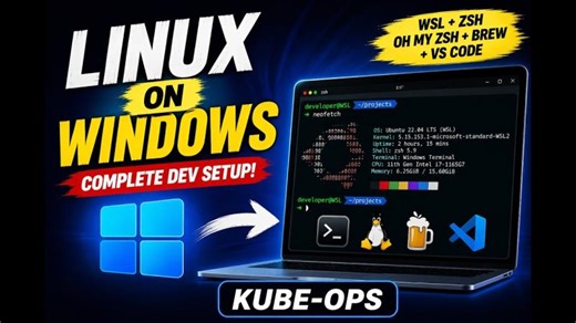Ultimate WSL Setup on Windows 11 (Zsh, Oh My Zsh, Brew + VS Code) | Sameh Ammar