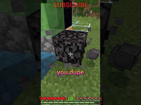 The craziest glitch in Minecraft Bedrock Edition