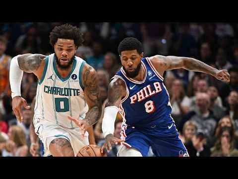 Philadelphia 76ers vs Charlotte Hornets | Full Game Highlights | March 28, 2026 | NBA Season