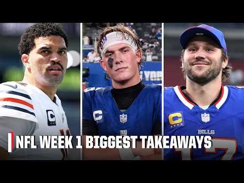 NFL WEEK 1 RECAP 🏈 Giants roll over Cowboys, Bears win in historic fashion and more! | Vibe Check
