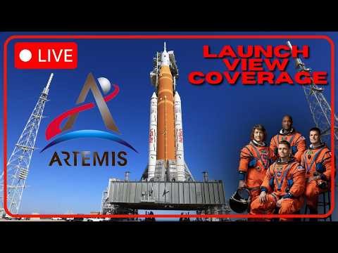 🔴LIVE🔴 ARTEMIS II LIVE Coverage Countdown and View from the Space Coast | Artemis 2 Moon Mission