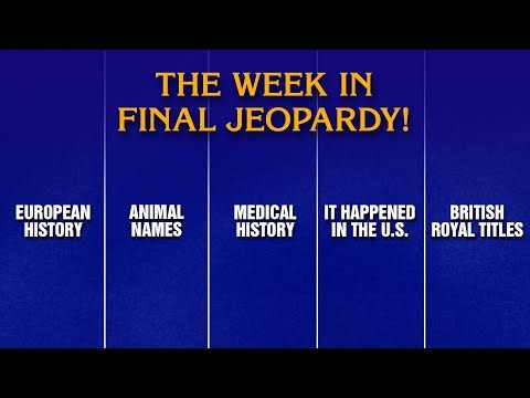 A Week in Final Jeopardy!: 12/29/25-1/2/26 | JEOPARDY!
