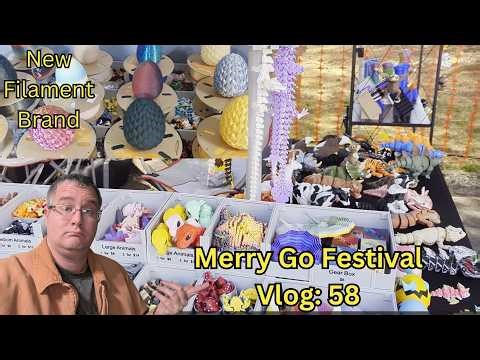 $1,524 Two-Day Festival + Rain Disaster & Eryone Filament Testing | Print Farm Weekly Vlog #58
