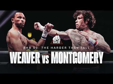 FULL Bare Knuckle Fight | Brok Weaver vs. Rowdy Montgomery | BKB 53: The Harder They Fall