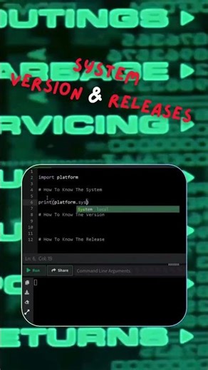 Python System Info Trick ⚡ | Check Version & OS in Seconds! #coding