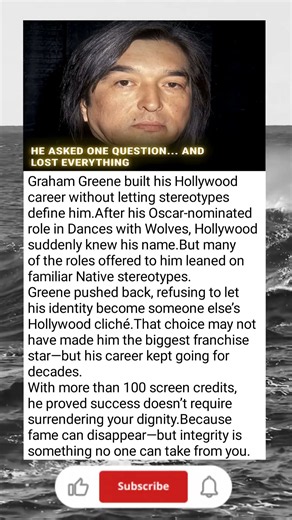 Graham Greene Refused Hollywood’s Stereotypes—And Chose Dignity Over Fame