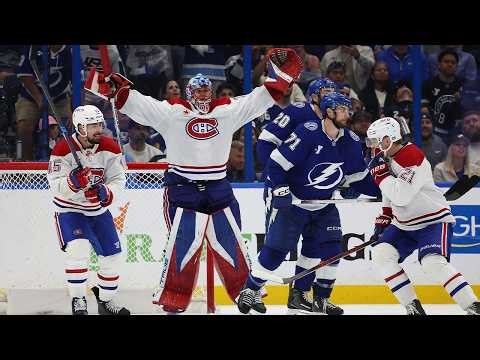 CANADIENS hold on in GAME 7 to KNOCK OUT Lightning!