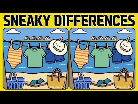 Spot the Sneaky Differences! Fun Brain Training (A Bit Tricky)