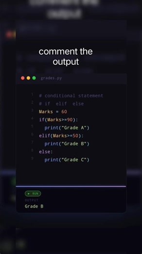 conditional statement in #python