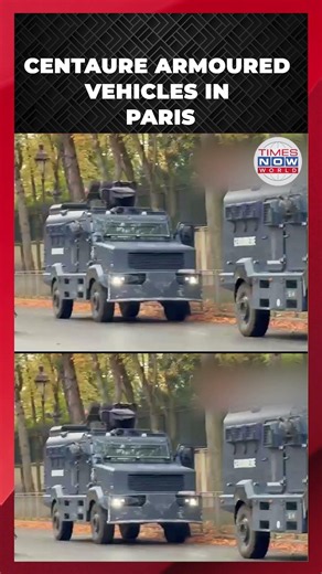 Paris on High Alert as Armoured Vehicles Deploy Near Élysée Palace | Times Now World