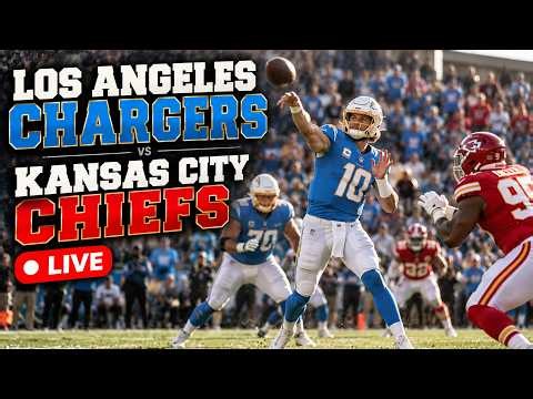 Los Angeles Chargers VS Kansas City Chiefs | LIVE Football Game Day