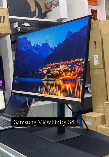 Samsung ViewFinity S8 27-inch 4K Monitor – LS27B800PXMXUE
