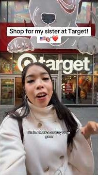 SHOP for my sister at TARGET!❤️ #target #usa #sister #shoppingvlog #britinamerica #angelinacertified