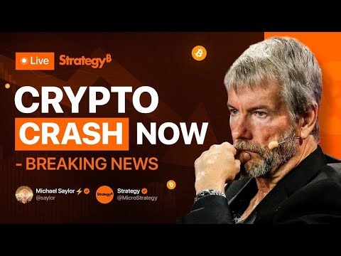 MSTR Live: Michael Saylor on Bitcoin Crash & MSTR Stock Drop – BTC Price Analysis