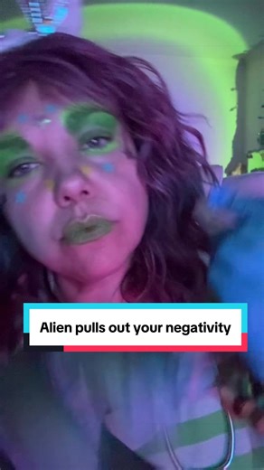 Alien pulls out negativity #asmr #asmr_tingles #asmrsounds # | asmr tiktoks
