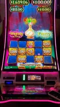 This had SO much potential! Mystery of the Lamp bonus. #slots #casino #bonus