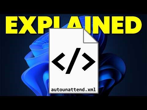 How the Winhance/UnattendedWinstall autounattend.xml File Works (Line by Line)