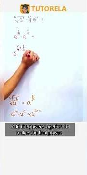 Multiply 4th and 6th Roots of 6: Radical Math Explained #Math #RulesOfRoots #ExponentsRules