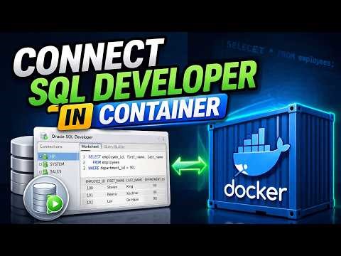Connect Sql Developer to APEX Docker Container