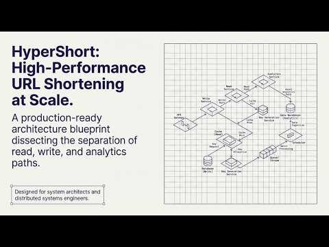 URL Shortner System Design: High-Performance URL Shortening Architecture at Scale
