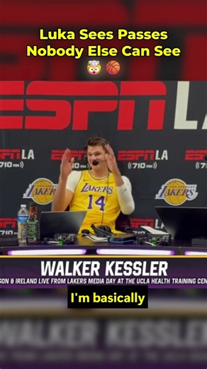 Walker Kessler Was SHOCKED by Luka’s INSANE Passing 🤯🔥