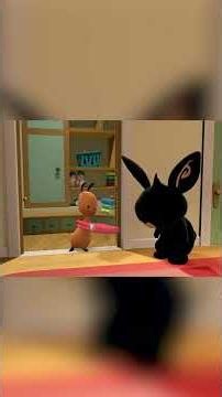 Bing Overfills The Bath Tub With Bubbles 🫧 @BingBunny #Bing #Shorts #Cartoons