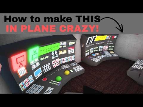 How to make cool control panels in PLANE CRAZY! [Guide/Tutorial]
