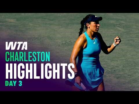 Day 3 in Charleston featuring Pegula, Jovic, Zarazua, and more | WTA Match Highlights