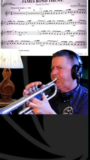 #trumpet #screaming #JAMESBOND playalong #007