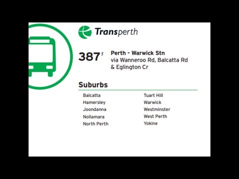 Transperth 387F (Defunct)