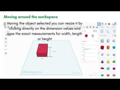 Tutorial on Tinkercad (Part 1)