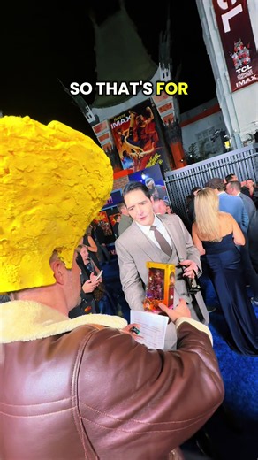 We have the #psychopower here from #mbison #daviddastmalchian at the #streetfightermovie premiere 💕 @Street Fighter Movie @Paramount Pictures