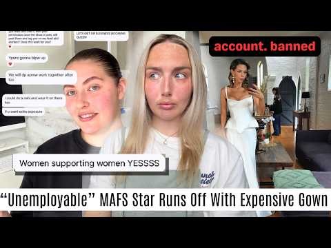 Small Bridal Store Blames MAFS Bride For Scamming Them Out Of A Free Dress For Final Vows