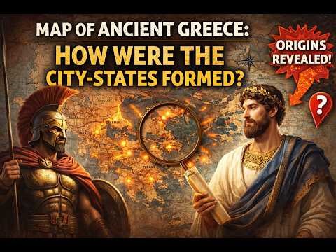 🗺️Map of ancient Greece: How were the city-states formed?