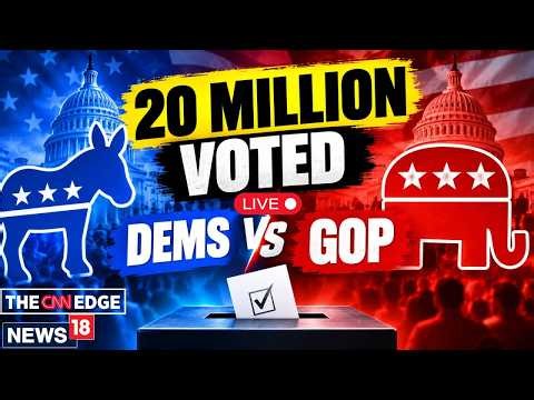 US Midterms 2026 LIVE | 20 Million Votes Cast As Democrats And Republicans Battle | Trump | N18G