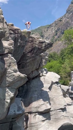 Overcoming the Fear Cliff Diving in Paradise