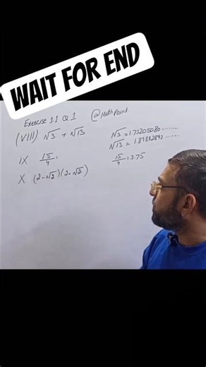 Class 9 Math Exercise 1.1 | Question 2 Full Solution | Easy & Quick Method #mathematics #class9math