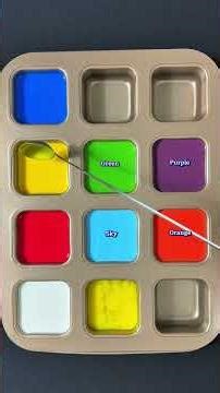 Blue + Yellow + Red + White #colormixing