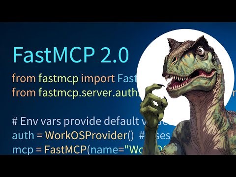 Configure WorkOS OAuth authentication in FastMCP with minimal code