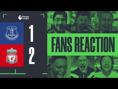 Everton 1-2 Liverpool | Liverpool Fans Wild Celebration in Merseyside derby