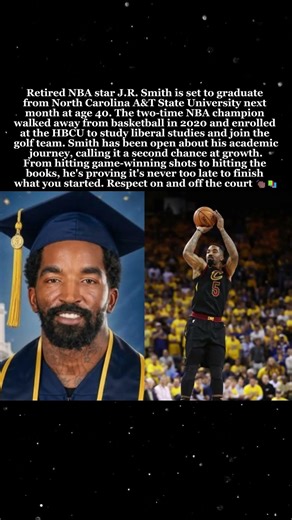 J R Smith, 40, Set to Graduate from North Carolina A&T State University Next Month 🎓🏀 #JRSmith