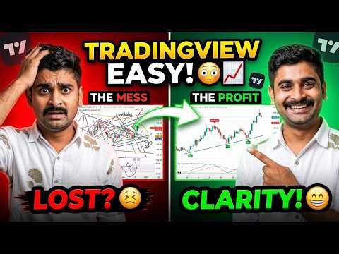 TradingView Full Tutorial for Beginners 🔥 | Chart Reading Step-by-Step |krishna crypto| #tradingview