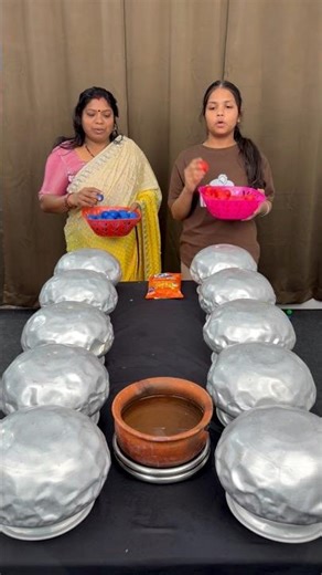 Ball tap drop game mom vs Daughter #shorts #game