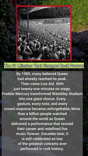 Freddie Mercury's Legendary Live Aid Performance Explained