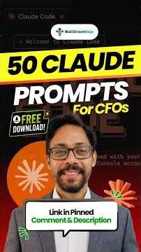 50 SECRET Claude Prompts for CFOs