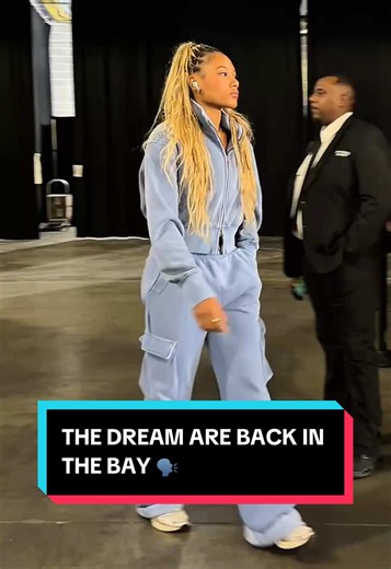The Dream came to make a statement 💥 The @Atlanta Dream pull up in the Bay with a chance to take the series lead back to ATL! 📺 8pm/ET | USA Network & Peacock | #WNBASeason30 | #2026WNBAFinals #atlantadream #wnba #arrivals