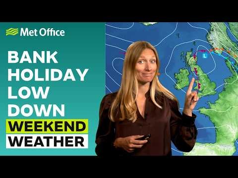 Weekend weather 27/08/2026 – Showers for most – Met Office weather forecast UK